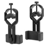VBESTLIFE Supporto per Cellulare per Binocolo, Supporto per Smartphone Regolabile con Clip a Molla per Telescopio, Universale per Cellulare per Microscopi, Monocoli, Visione Notturna, Larghezza 5-9 Cm