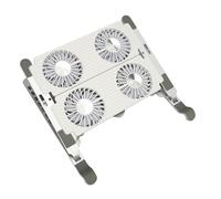 VBESTLIFE Supporto per Laptop con Ventola di Raffreddamento e compatibilità Universale per Tutte le Dimensioni di Laptop Standard