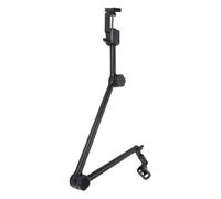 VBESTLIFE Supporto per Microfono, Supporto per Microfono Stabile e Durevole Regolabile in Acciaio Al Carbonio a 180 Gradi con Base Ampia, capacità di Carico di 1,5 Kg, Dimensioni Compatte