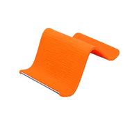 VBESTLIFE Supporto per Telefono in Silicone con Nucleo in Alluminio di Grado Aerospaziale, Esterno Flessibile Antiscivolo, Pieghevole a 360° per Smartphone, Tablet, Laptop Leggeri (ORANGE)