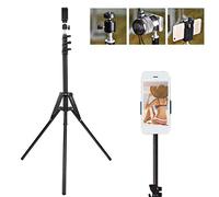 VBESTLIFE Supporto per treppiede leggero pieghevole pieghevole per smartphone reflex reflex digitale flash per fotocamera portatile, illuminazione per studio video fotografico, riflettori, softbox, fo