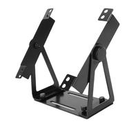 VBESTLIFE Supporto per Ventola Girevole a 360°, Staffa per Ventola Multiuso per Computer PC in Lega di Alluminio con Slot di Montaggio per Viti Preforate per Ventole da 120 Mm 140 Mm (BLACK)