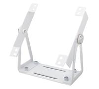 VBESTLIFE Supporto per Ventola Girevole a 360°, Staffa per Ventola Multiuso per Computer PC in Lega di Alluminio con Slot di Montaggio per Viti Preforate per Ventole da 120 Mm 140 Mm (WHITE)