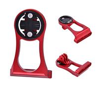 VBESTLIFE Supporto Prolunga per Computer da Bicicletta, Supporto per Attacco Manubrio in Lega di Alluminio per con Smorzamento delle Vibrazioni, per Contachilometri Bici per Accessori da Ciclismo,