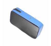 VBESTLIFE Taekwondo Boxing Strike Pad Comodo Cuscino per Curva di Calcio per Scudo da Allenamento per Pugni, Pad per Calcio con Design della Barra di Presa per gli Amanti delle Arti Marziali (BLUE)