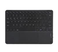 VBESTLIFE Tastiera Bluetooth Wireless da 10 Pollici con Smartphone Touchpad, per Tablet, Laptop e Computer Desktop(Nero)