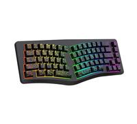 VBESTLIFE Tastiera Compatta Retroilluminata RGB Cablata a 69 Tasti, Tastiera da Gioco Ergonomica per PC Portatile, Supporto per W IN, Cavo di Tipo C Staccabile