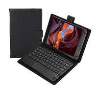VBESTLIFE Tastiera con touchpad Bluetooth con custodia, 100 ore di lavoro con custodia protettiva per tablet PC da 7/8 pollici, per Android/iOS/