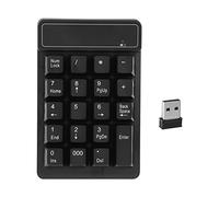 VBESTLIFE Tastierino Numerico a 19 Tasti, Tasto delle Migliaia, Tasti di Sospensione, per Digitazione Tattile, Impermeabile, Portatile, per Desktop Portatile