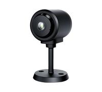 VBESTLIFE Telecamera di Sicurezza HD 1080P, Telecamera di Sorveglianza WiFi Wireless con Obiettivo Grandangolare da 130°, Telecamera per Cani con Visione Notturna, Rilevamento del