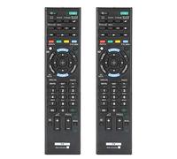 VBESTLIFE Telecomando sostitutivo 2Pcs RM-ED053 TV per KDL-32W650A/KDL-32W651A/KDL-32W653A/KDL-32W654A/KDL-32W655A/KDL-32W656A/KDL-42W650A/KDL-42W651A