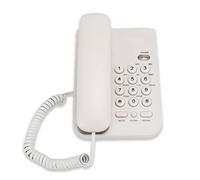 Vbestlife - Telefono fisso con cavo, KX-T3026CID Basic No AC Power RequiredTelefono fisso telefonico cablato per Hotel Home Office (bianco)