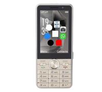 VBESTLIFE Telefono Sbloccato 4G per Anziani, Doppia Scheda SIM, Tasti Grandi, Telefono Cellulare con Touch Screen HD da 3,5 Pollici, Altoparlanti Stereo Ad Alto Volume (GOLD)