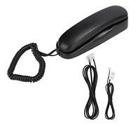 VBESTLIFE Telefono sospeso, KXT-433 Telefono con Filo per Commercio Estero Inglese per casa/Ufficio/Scuola, Nero (Linea telefonica Britannica con Colore Casuale)