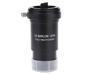 VBESTLIFE Telescopio astronomico 5X Barlow Oculare, Ingrandimento 5X Lente Barlow Multipla con Filettatura M42 per Oculare 1,25 Pollici / 31,77 mm Telescopio Astronomico
