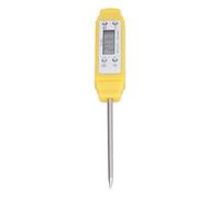 VBESTLIFE Termometro Digitale per Alimenti, Lettura Istantanea con Calibrazione Automatica, Stile Penna per Grigliate Al Barbecue, Sonda Ad Alta Precisione per Carne, Olio e Caramelle (YELLOW)