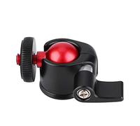 VBESTLIFE Testa a Sfera con Attacco a Vite da 1/4 di Pollice, Girevole a 360 Gradi, Resistente Alla Ruggine, Resistente All'usura, Antiscivolo, Antigraffio, Leggera e