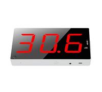 VBESTLIFE Tester di Monitoraggio Decibel con Display LCD per Misuratore di Rumore a Schermo Grande Montato a Parete per Bar, Ospedali Schermo Digitale HD da 3,0 Pollici