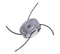VBESTLIFE Testina per Decespugliatore, Testina Universale in Alluminio a 4 Fili per Decespugliatore Ad Albero Dritto 40CC, per con Vibrazioni Ridotte, Accessorio per Attrezzi da Giardino Professionale