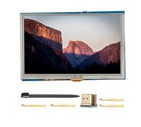 VBESTLIFE Touch Screen per, Monitor LCD HD da 5 Pollici 800x480 HDMI per Pi2/B +