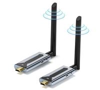 VBESTLIFE Trasmettitore e Ricevitore HDMI Wireless, Kit Extender HDMI Wireless 1080P 60Hz, Plug And Play, 580 Piedi, per Lo Streaming di Video sul Display (Trasmettitore e Ricevitore)