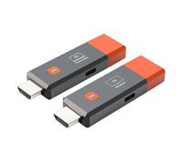 VBESTLIFE Trasmettitore e Ricevitore HDMI Wireless, Uscita 1080P 60Hz Decodificata 4K, Doppia Banda 2.4G 5.8G, Latenza Inferiore a 0,01 S, per Proiettore PC TV Box