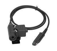 VBESTLIFE U94 PTT Cavo Plug Walkie Talkie Adattatore per Auricolare per UV 9R / UV 9RPLUS / UV XS