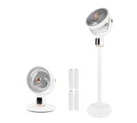 VBESTLIFE Ventile in Piedi Oscillanti, Forte Circolazione D'aria con 12 Livelli di velocità e Telecomando, per Soggiorno in Camera da Letto Interno