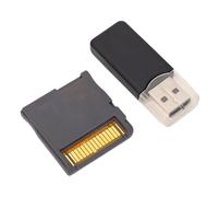 VBESTLIFE Video Game Flash Card, 2025 Nuove Schede Flash per Videogiochi ASIC CHIP Compatibili con la Serie NDS 2DS 3DS, Include Card Reader (SILVER)
