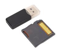 VBESTLIFE Video Game Flash Card per NDS, NDSL, NDSI, NDSI XL, 2DS, 3DS, 3DS XL, New 3DS, New 3DS XL, 2DS XL, per 4G a 128G, con Lettore di Schede (SILVER)