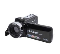 VBESTLIFE Videocamera, Videocamera 1080P Videocamera Digitale 30MP 18X per Youtube, Videoregistratore con Schermo Rotante da 3 Pollici Videocamera per da Viaggio