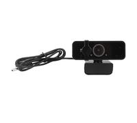 VBESTLIFE Webcam HD con Microfono Integrato con Cancellazione del Rumore e Design Ruotabile, Video 1080P e Fotocamera Grandangolare da 120°, Copertura, per PC Desktop o Laptop