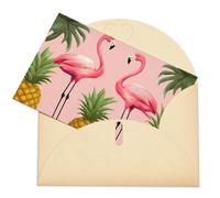 VBFKL Biglietto di compleanno con buste, biglietti di auguri vuoti per tutte le occasioni, biglietti di auguri per pensare a te, biglietti di condoglianze con strisce di ananas