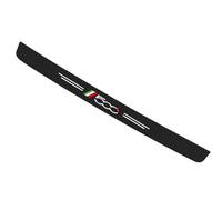 VBGHRE Protezione Paraurti Posteriore Auto per Fiat 500 500X 500L, Adesivo Paraurti Porta in Fibra di Carbonio AntiGraffio Protezione,A
