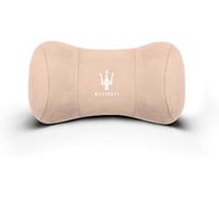 VBGPWAD 2 Pezzi Cuscino Poggiatesta Auto per Maserati Levante Quattroporte Ghibli Gran Turismo Cabrio MC20, Poggiatesta per Sedile Auto Cuscino Cervicale Auto Confortevoli Traspiranti