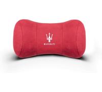 VBGPWAD 2 Pezzi Cuscino Poggiatesta Auto per Maserati Levante Quattroporte Ghibli Gran Turismo Cabrio MC20, Poggiatesta per Sedile Auto Cuscino Cervicale Auto Confortevoli Traspiranti