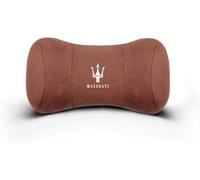 VBGPWAD 2 Pezzi Cuscino Poggiatesta Auto per Maserati Levante Quattroporte Ghibli Gran Turismo Cabrio MC20, Poggiatesta per Sedile Auto Cuscino Cervicale Auto Confortevoli Traspiranti