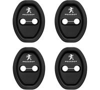 VBGPWAD 4 Pezzi Copertura della Serratura della Portiera dell Auto per Peugeot 207 CC (WD) Cabrio 2007-2025, Copri Serratura Portiera Auto per Evitare Il Danno,A