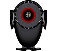 VBGPWAD Supporti per Auto Telefono da per Alfa Romeo Giulia 17-22 Models, Rotazione Regolabile 360° AntiGraffio Resistente all'Usura Supporto Auto Stabile,Black