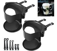 VBGURR 2 Pz Portabicchieri per Auto Supporto di Tazza Regolabile per Auto Universale Portabevande Auto Regali per Acqua Caffè Succo Bottiglia Stand