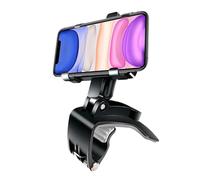 VBGURR Supporto per telefono universale per auto, Compatibile con iPhone X, Nero