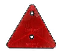 VBHdtE Triangolo di Sicurezza Riflettori Posteriori Rossi Triangolo Riflettente per montanti del cancello Riflettori di Sicurezza Vite