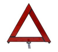 VBHdtE Triangolo di Sicurezza Segnale Pieghevole di Emergenza per guasto, Triangolo di avvertenza, per Auto, per la Sicurezza Stradale Notturna, in Piedi, treppiede Riflettente