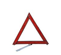 VBHdtE Triangolo di Sicurezza Treppiede Riflettente per avviso di Sicurezza di Emergenza per Catarifrangente Triangolare Pieghevole per Auto(PC-1)