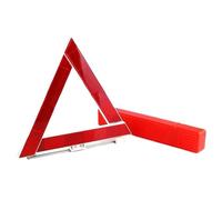 VBHdtE Triangolo di Sicurezza Triangolo d'emergenza Pieghevole di Emergenza per guasto Triangolo Riflettente Rosso, Catarifrangente per treppiede per Auto per la Sicurezza Stradale