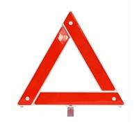 VBHdtE Triangolo di Sicurezza Triangolo Riflettente per Auto Pieghevole per Kit di Sicurezza Stradale in Caso di guasto al parcheggio(White Side 2PCS)