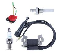 VBHGUYC Bobina di accensione 30500-ZE1-073 Adatta for Tosaerba Go Kart GX110-GX200 da 212 CC e 6,5 CV con Interruttore on-off