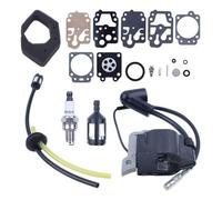 VBHGUYC Kit di Riparazione del carburatore della Bobina di accensione Adatto for GX25 FG110 HHT25 WX10K1 30500-Z0H-013