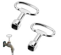 VBK Chiave quadrata universale per armadietto elettrico rubinetto, 2 pezzi