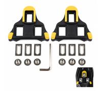 VBK SPD Cleats 6 gradi, compatibili con pedali Shimano SPD, tacchetti per pedale a scatto per bici da strada MTB, fissaggio a 3 fori